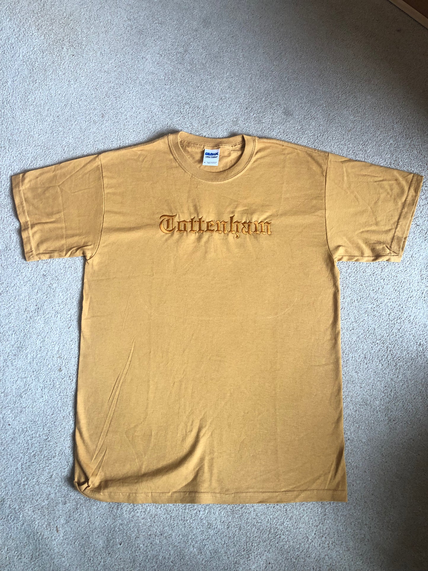 Tottenham Mustard - GOLD TEXT