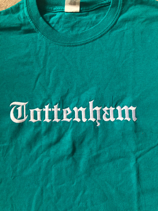 Tottenham Turqouise - WHITE TEXT