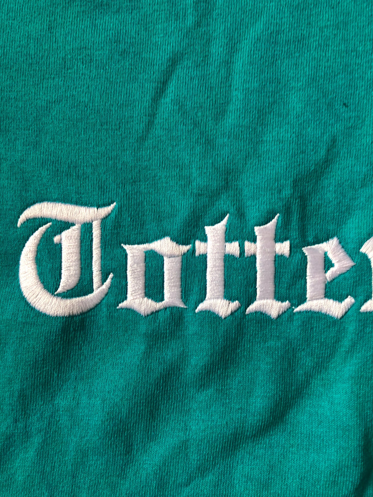 Tottenham Turqouise - WHITE TEXT