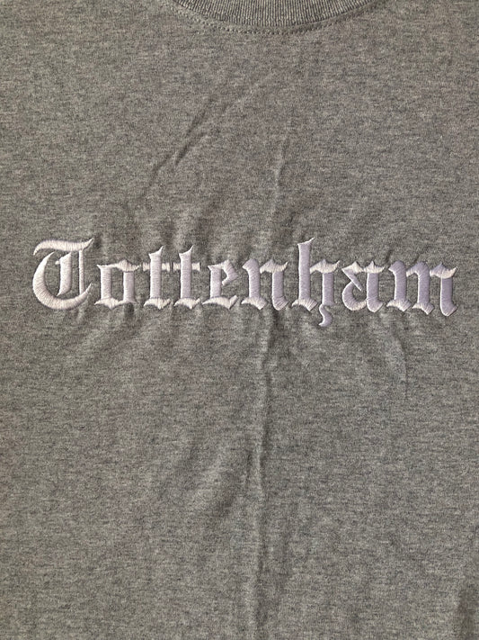Tottenham Grey WHITE TEXT