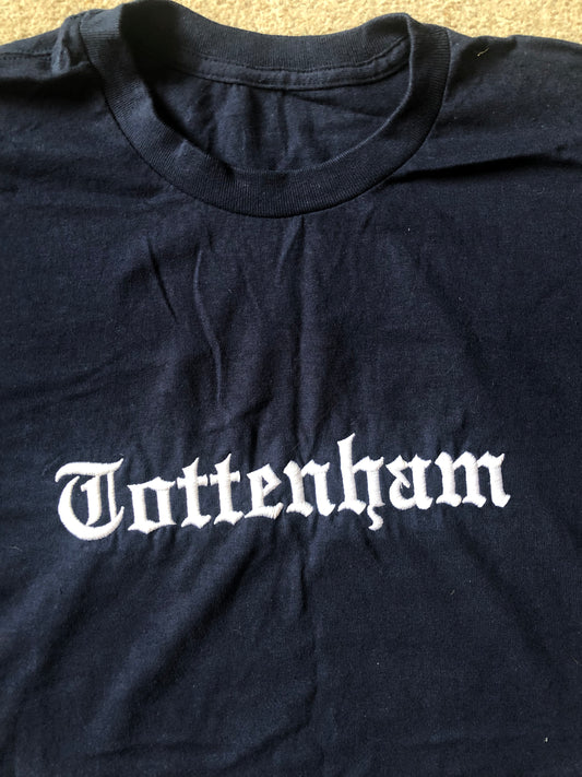 Tottenham Navy Blue - WHITE TEXT