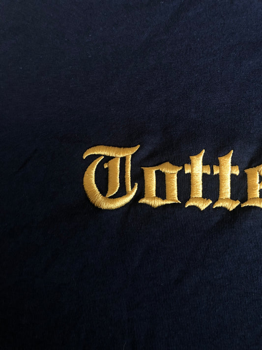 Tottenham Navy Blue - GOLD TEXT