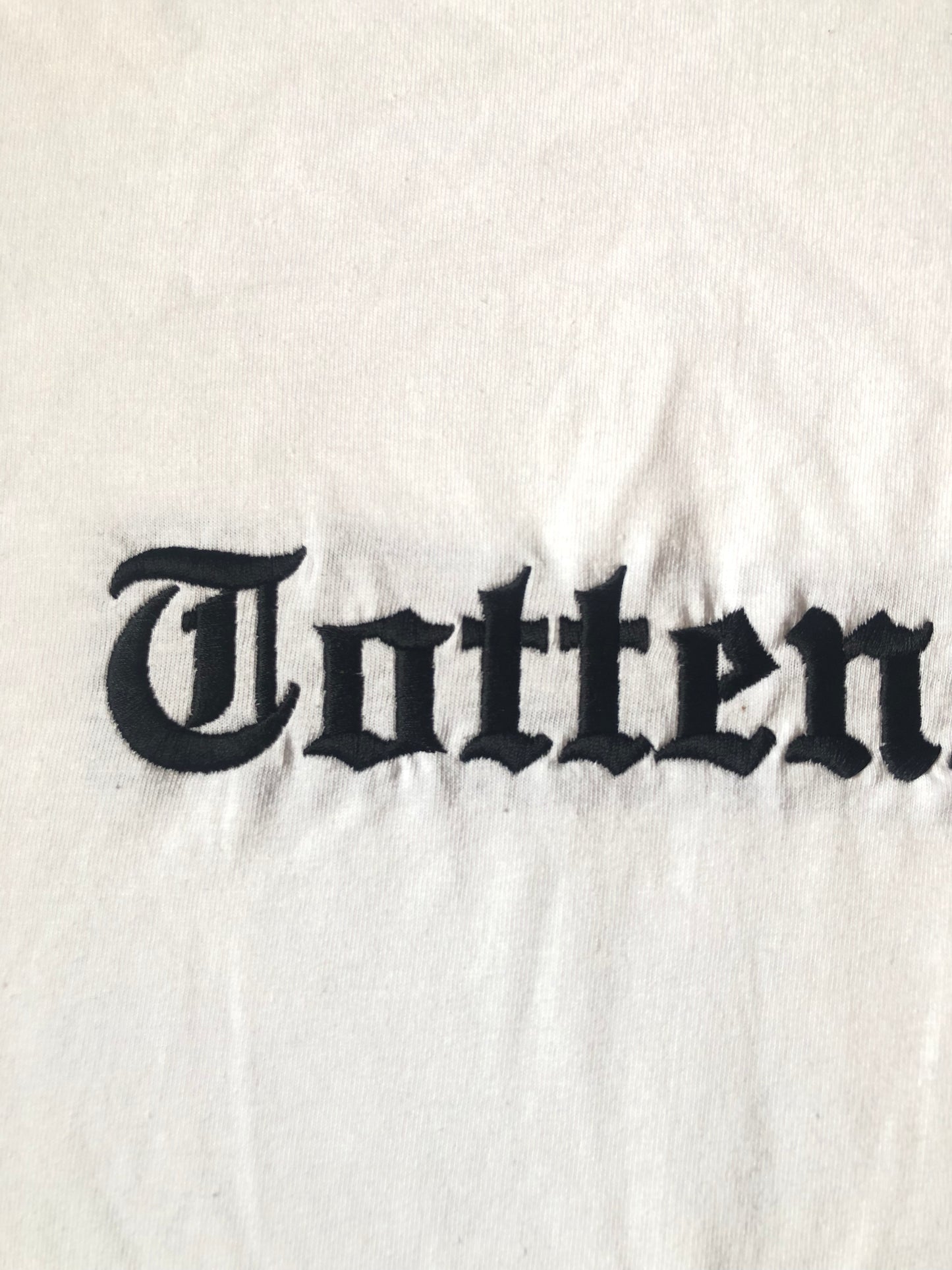 Tottenham White - BLACK TEXT