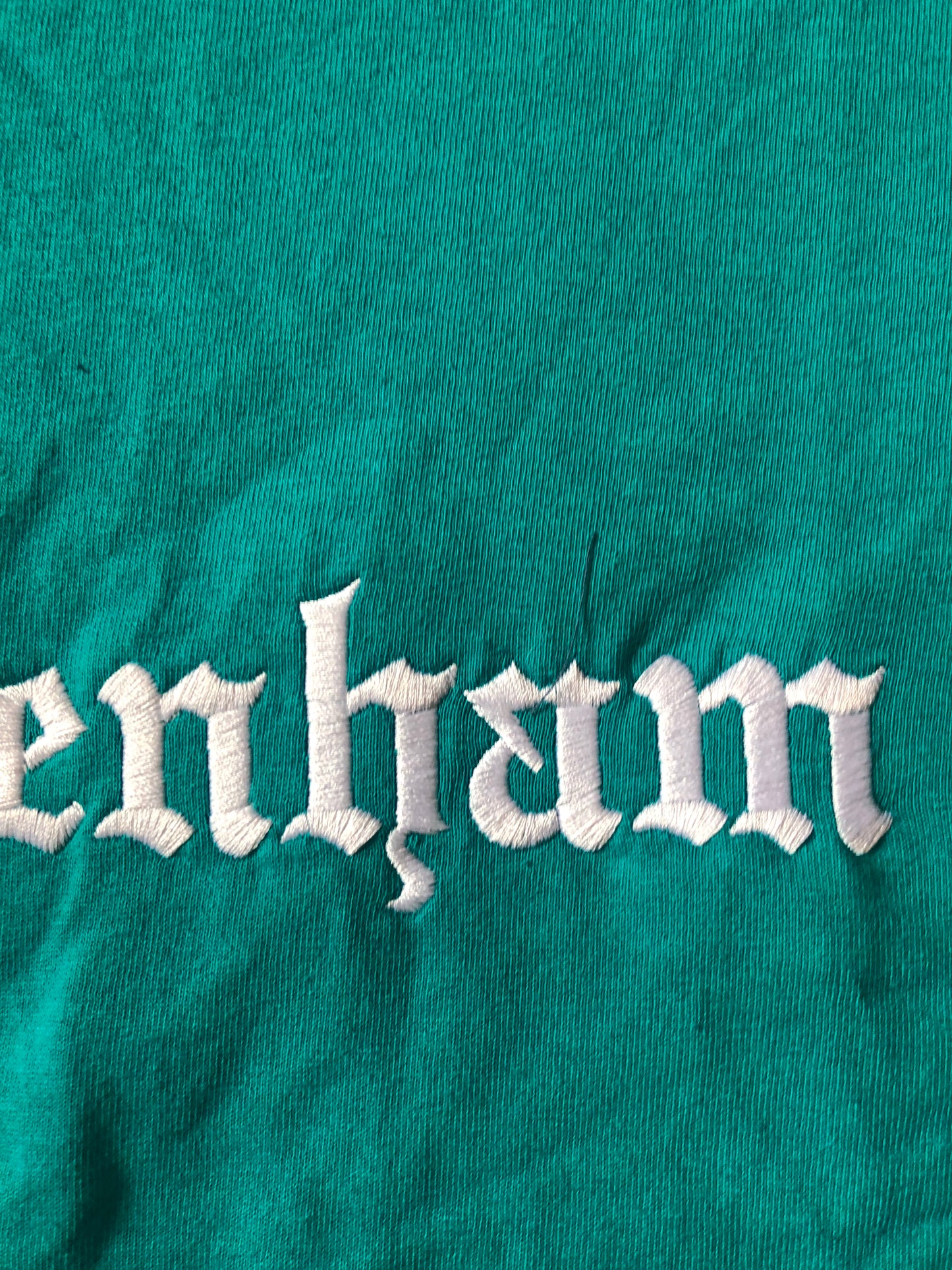 Tottenham Turqouise - WHITE TEXT