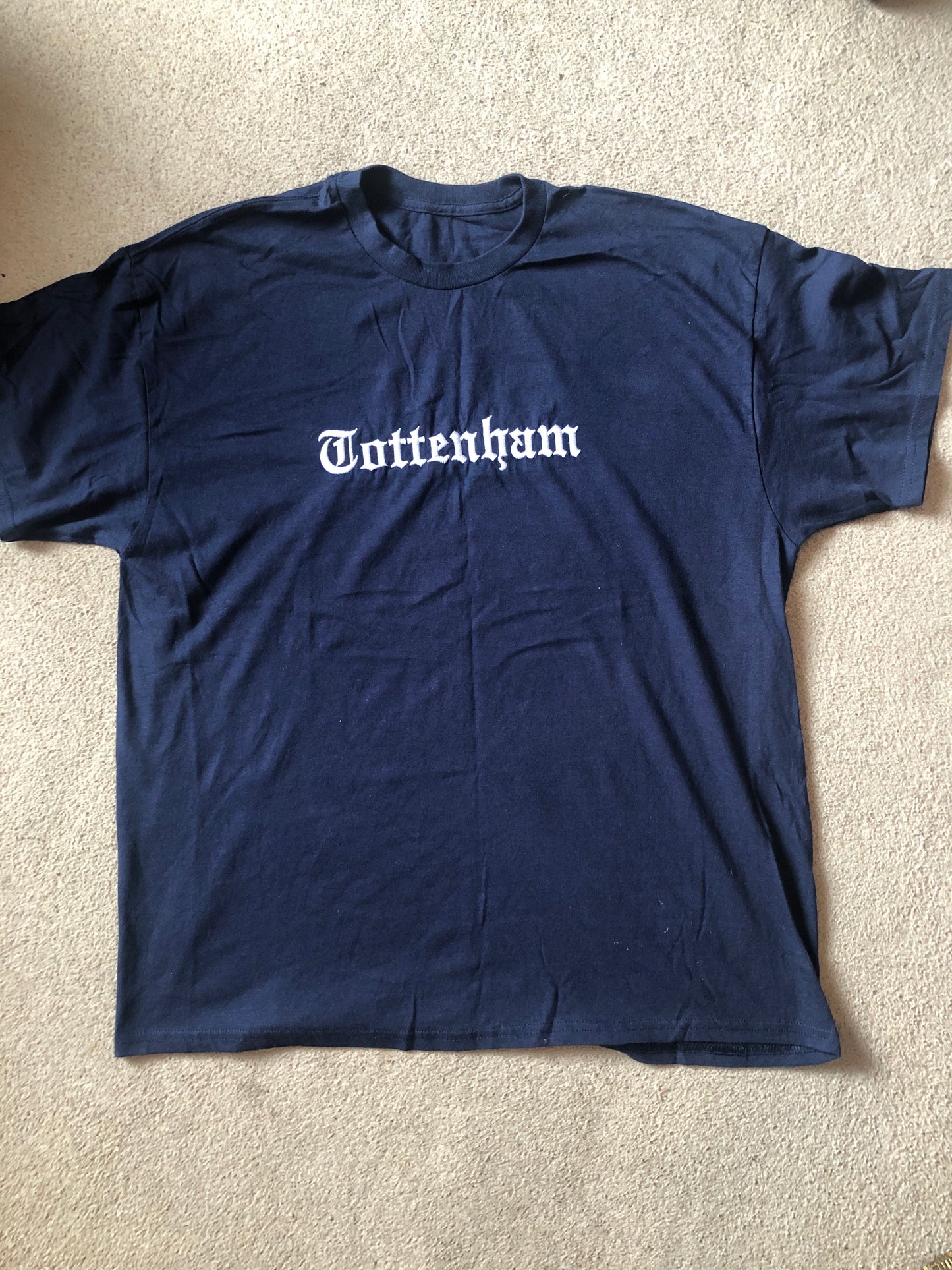 Tottenham Navy Blue - WHITE TEXT
