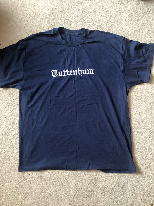 Tottenham Navy Blue - WHITE TEXT