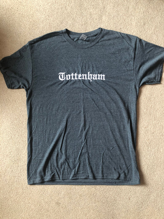 Tottenham Dark Grey - WHITE TEXT