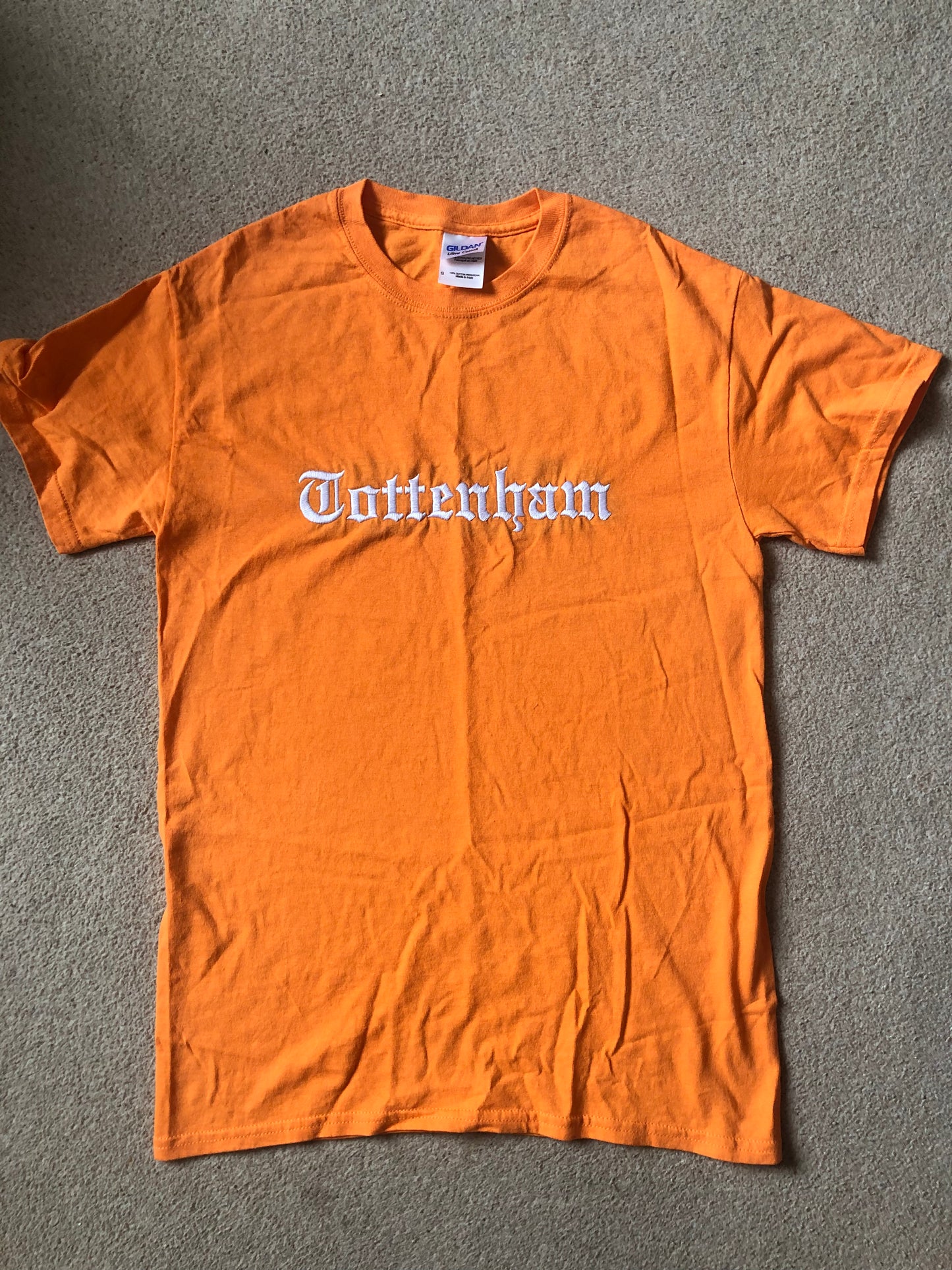 Tottenham Orange WHITE TEXT